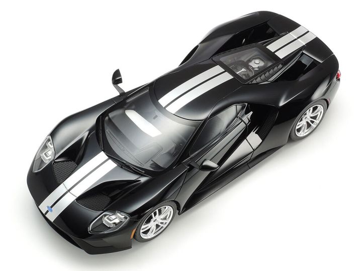 tamiya-24346ชุดสร้างโมเดลรถยนต์ของเล่นประกอบเองพลาสติก1-24-ford-gt-ชุดประกอบโมเดลรถยนต์สปอร์ตแบบทำมือ