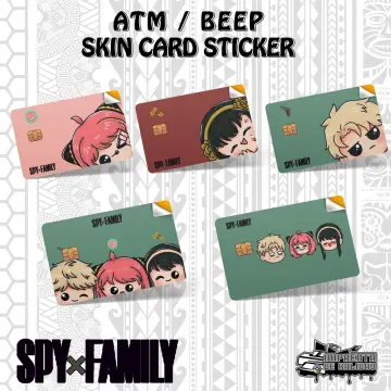 Spy x Family Anya Smug Face HEH Credit Card Credit Card Skin