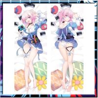 Honkai: Star Rail March 7 ปลอกหมอน Dakimakura Peach Skin 2Way Jananese อะนิเมะเกมส์