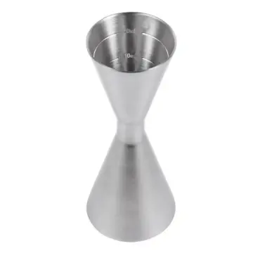 1pc Double Head Jigger,Ounce Cup,Stainless Steel Bar Measure For