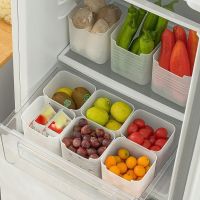 Fridge Organizer Food Fresh Storage Box Refrigerator Side Door Vegetable Fruit Spice Organizer Food Container Kitchen Storage