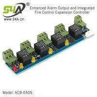 ควบคุมประตูแผงควบคุมการเข้าถึง4 In 1 Tcp/ip พร้อมกล่องตัวแปลงไฟไฟโลหะ5a Dc12v สำหรับระบบทางเข้า G