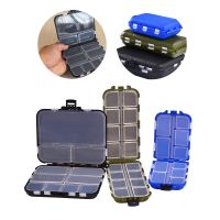 【JH】 Fishing Plastic Storage Bait Tackle 10/12/14 Grids Fly Boxes