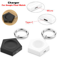 2 In 1 Type Cmicro Dock Watch Charger Adapter สำหรับ Pixel Watch Wireless USB Charging สำหรับ Pixel Watch อุปกรณ์เสริม