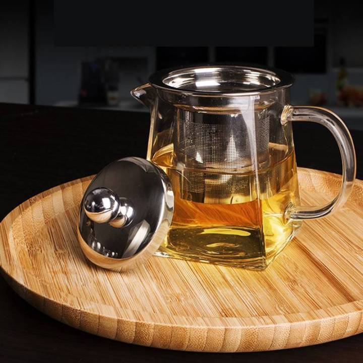 กาชงชากาน้ำชาแบบเหลี่ยม-ไส้กรองเป็นสแตนเลส-กาชงชากาน้ำชาแบบเหลี่ยม-สินค้าพร้อมส่งค่ะ