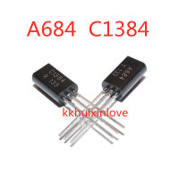 20ชิ้น A684 C1384 2SA684 TO-92L 2SC1384ทรานซิสเตอร์กำลังต่ำ