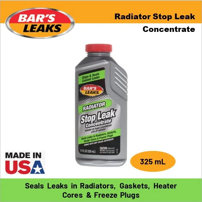 Bar's Leaks Radiator Stop Leak Concentrate, 11 Fl. Oz. (325 Ml) - 1196 ...