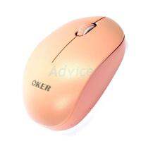 OKER เมาส์ Wireless Optical Mouse (V16) Pink