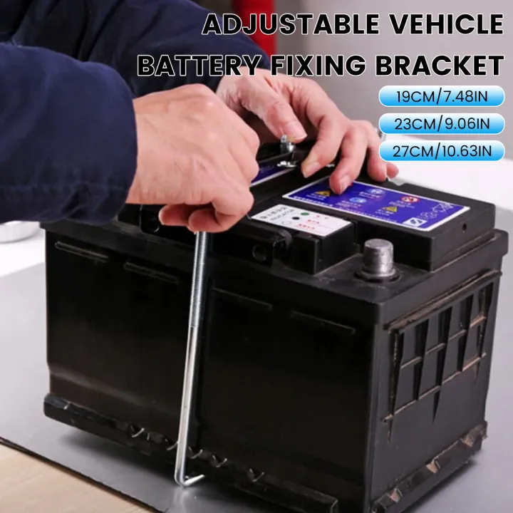 Adjustable Battery Hold Down Universal Car Battery Holder Adjustable