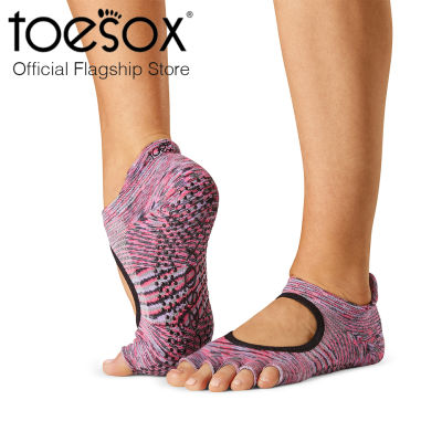 [New Collection Spring 2022]ToeSox Grip Half Toe Bellarina Tec โทซอคส์ ถุงเท้ากันลื่นเปิดนิ้วเท้า รุ่น Bellarina Tec