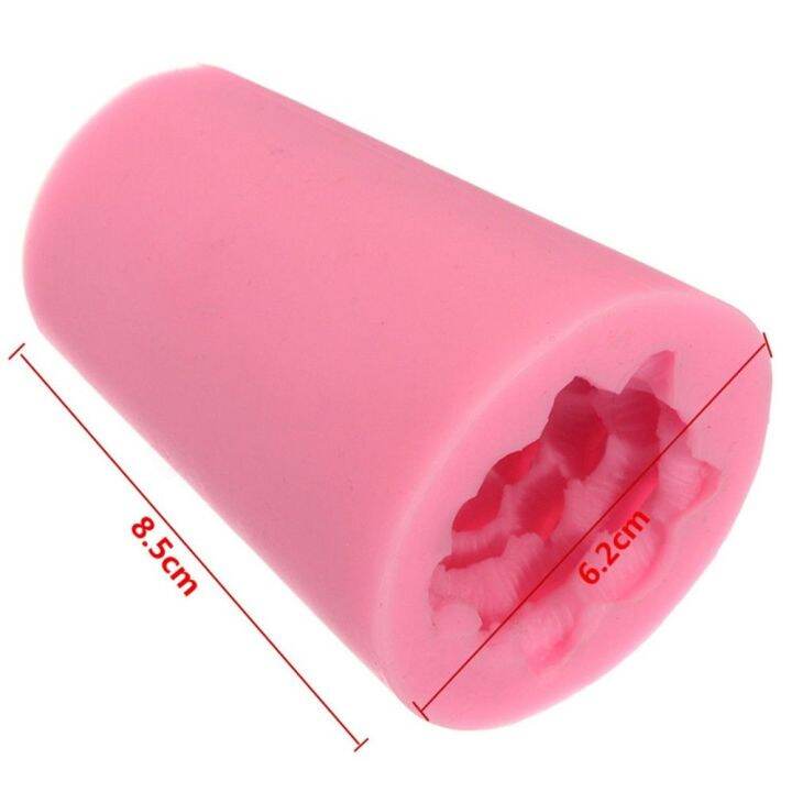 dgthe-เทียนซิลิโคนทำมือเครื่องมือทำขนมอบ3d-สบู่ต้นไม้คริสต์มาสแม่พิมพ์อุปกรณ์ทำแม่พิมพ์ขนมเค้กคริสต์มาส