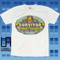 Survivor David vs Goliath Logo T-shirt - Unisex - Sublimation - Dri-fit