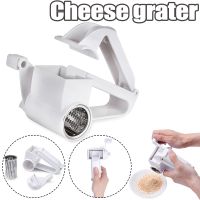 Manual Rotary Cheese Grater with Multipurpose Stainless Steel Drum Grater Lightweight Vegetable Shredder GRSA889