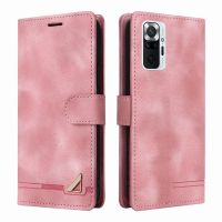 【ขาย】สำหรับเคสโทรศัพท์ไอโฟนแบบหนังเคสมือถือแม่เหล็ก Redmi Note 10 Pro สำหรับ Xiaomi Redmi Note Redmi Note 10เคสมือถือ10วินาทีบนเคสแบบพับปิดได้ Redmi Note 10 5G