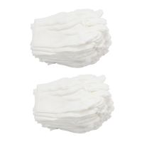 GTBL 24 Pairs 100 Cotton White Moisturising Lining Glove Health Music Work