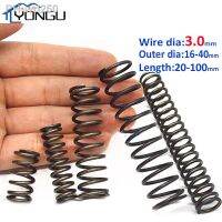 Steel Compression Spring Return Springs Steel Wire Diameter 3mm Outside Diameter 16 40mm Length 20-100mm