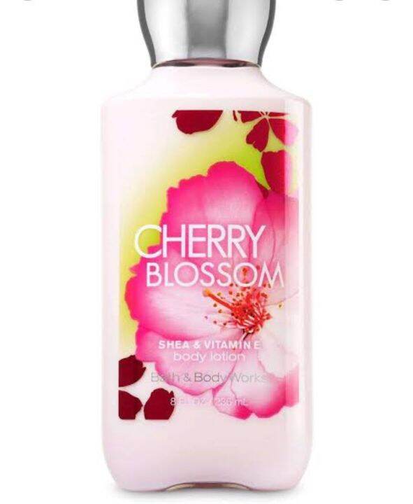 Bath & Body Works Cherry Blossom Shea and Vitamin E Body Lotion, 236 ml