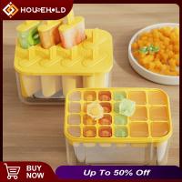 Quick Demoulding Mold Food Grade Silicone Ice Storage Box Popsicle Ice Block Ice Cream Making Summer Ice Making Tool Storage Box Ice Maker Ice Cream M