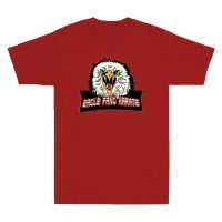 Newest Trendy T-shirts Eagle Fang Karate Shirt Cobra Kai Dojo 80S Martial Arts Movie Mens T-Shirt New Harajuku Cotton Mens Tee  S8D1