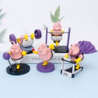 ฟิกเกอร์ตัวการ์ตูนสำหรับฟิตเนส Majin Buu Boo ทำจาก PVC ของขวัญคริสต์มาสสำหรับเด็กอนิเมะดราก้อนบอล Z