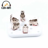 Limited Time Discounts 1PC 5Pin Tube Socket Ceramic Electronic Valve Base For 4-400A 3-500Z 4-400 4-125 Vintage Audio Tube Amplifier DIY Project