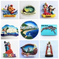 【YF】✳﹍  Tourism Fridge Souvenir Spain Refrigerator Magnets Sticker Collection