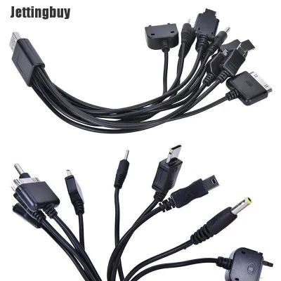 Jettingbuy Cáp Sạc USB Đa Năng 10 Trong 1 USB Dành Cho Điện Thoại Di Động