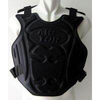 Single and Double Variants Black Thick Foam Motorcycle Vest All Size 44x55cm for Men