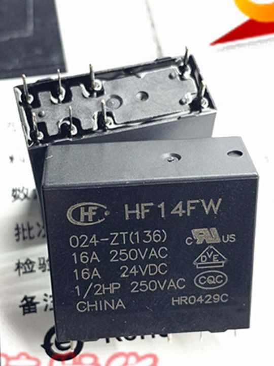 2-pcs-24v-relay-hf14fw-024-zt-24vdc-furniture-protectors-replacement-parts