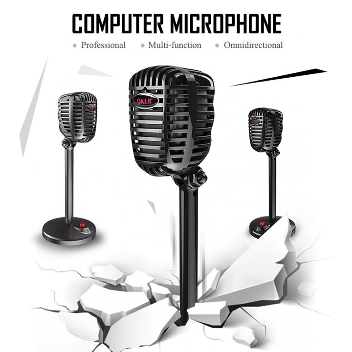 oker-multimedia-microphone-m813-ไมค์คอมพิวเตอร์