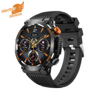 Martino HT17 Smart Watch With LED Flashlight Compass1.46 Inch Heart Rate Sleep Monitor Fitness Tracker IP67 Waterproof Sports Smartwatch