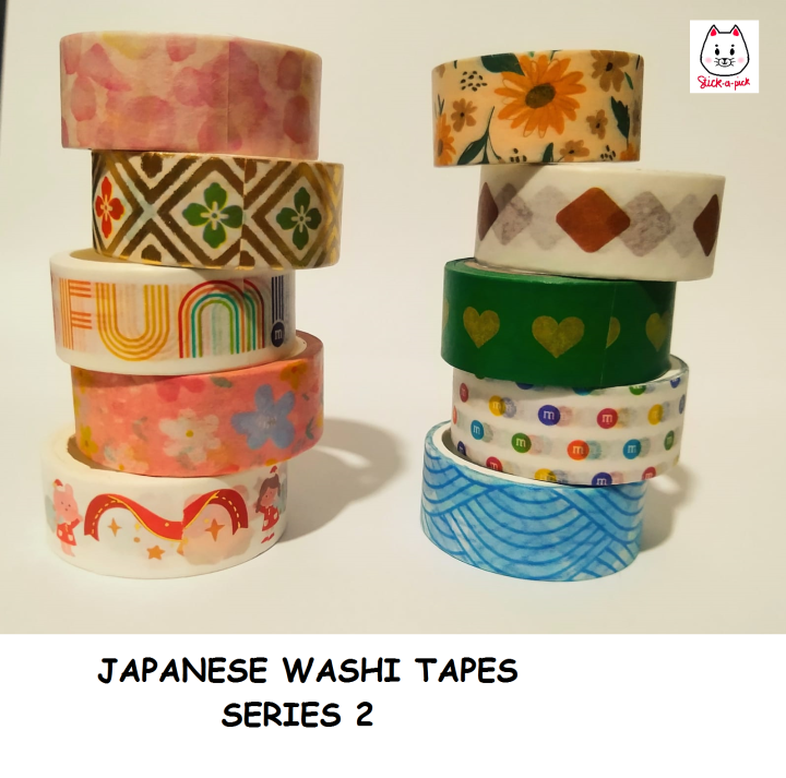 JAPANESE WASHI TAPES SERIES 2 Lazada PH