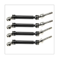 4PCS Metal CVD Adjustable Front and Rear Transmission Shaft for Slash HQ727 1/10 RC Car Spare Parts