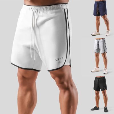LYFT Mens Casual Sports Shorts Breathable Quick Dry Shorts Plus Size Bermuda Running Basketball Training Pants