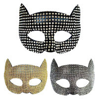 Masquerade Ball Festival Cat Girl Halloween Water Diamond Perform Fashion