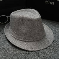 Man Women Jazz Hats Wide Brim Panama Beach Causual Fedoras Caps Men Women Jazz Cap Male Female Vintage Headwear