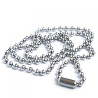 Stainless Steel Bead Metal Bead Necklace Chain