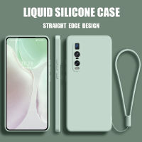 เคส OPPO Find X2 Pro case เคสกันกระแทกซิลิโคนเหลวแบบเต็มรูปแบบต้นฉบับสี่เหลี่ยมจัตุรัสตัวป้องกันกล้องด้านหลัง