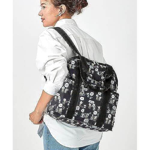 lesportsac-กระเป๋าเป้สะพายหลังมีปัญหาคู่กระเป๋าเป้ทางการ-2442เพื่อนถั่วลิสงของผู้หญิง