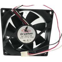 Gryphon GDA8025-24BB 8025เครื่องขยายเสียง24V 0.15A 8 Cm 8 CM 8 Cm,ของแท้ power amplifire fan พัดลมระบายอากาศ