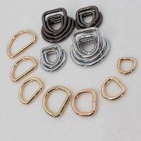 Silver Black Gold D tite D ring semicircle buckle DIY bag Luggage Accessories metal Hardware