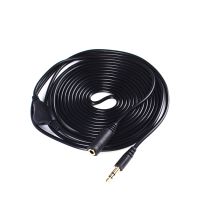 Buyincoins 1M/3M 3.5mm M/F Stereo Headphone Audio Extension Cord Cable With Volume Control Newest 233831