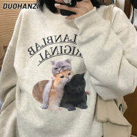 DUOHANZI แจ็คเก็ตทรงหลวมใหม่ฤดูใบไม้ร่วงและฤดูหนาวเสื้อกันหนาวบางอเนกประสงค์