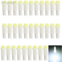 JX-LCLYL 20pcs T5 COB LED Dashboard Door Reading Gauge Light Lamp Bulb White