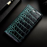 ▲ Crocodile Genuine Leather Case For Samsung Galaxy A11 A12 A21S A31 A41 A51 A71 A81 A91