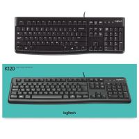 คีย์บอร์ด Logitech K120 USB Wired Keyboard (TH/EN) คีย์ไทย-อังกฤษ