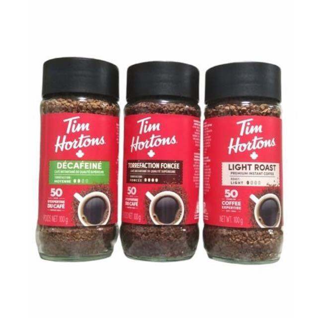 wred93 Tim Hortons Instant Coffee 100g Lazada PH