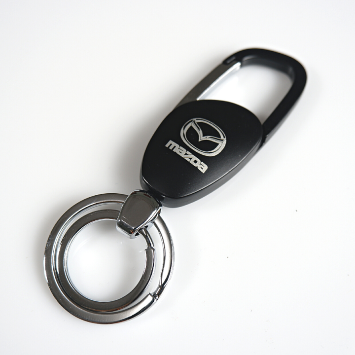 พวงกุญแจ-โลโก้รถยนต์และมอเตอร์ไซค์-พวงกุญแจรถยนต์-พวงกุญแจมอเตอร์ไซค์-สีดำด้าน
