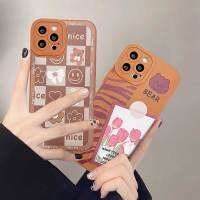 ?เป็นที่นิยมมากที่สุด?เคสโทรศัพท์นิ่มสุดหรูสำหรับ Iphone 13 12 11 Pro Max 12 13 Mini Xs X 6 7 8 Plus กันกระแทกเคสกันกระแทกสีลูกอมทั่วไป