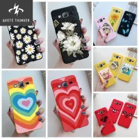 เคสซิลิโคนลายหัวใจแห่งรักลูกอมรูปดอกทานตะวัน2ชิ้นเหมาะสำหรับ G531 G530 Samsung Galaxy Grand Prime Plus J2 Prime SM-G532F Fundas เคสโทรศัพท์